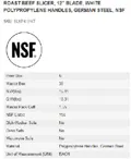 resources of Spec Sheet
