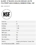 resources of Spec Sheet