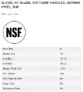 resources of Spec Sheet