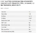 resources of Spec Sheet