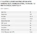 resources of Spec Sheet