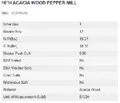 resources of Spec Sheet