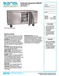 resources of Spec Sheet