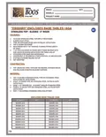resources of Spec Sheet