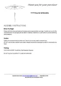 resources of ASSEMBLY INSTRUCTIONS