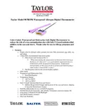 resources of Spec Sheet