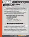 resources of Warranty-Tables & Stands
