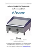resources of Thermostatic Griddle Operation Manual Christopher Lee