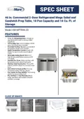 resources of Spec Sheet
