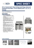resources of Spec Sheet