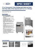 resources of Spec Sheet