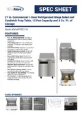 resources of Spec Sheet
