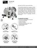 resources of Spec Sheet