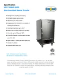 resources of Spec Sheet