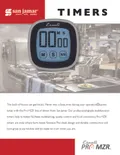 resources of Pro MZR Timers Brochure