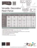 resources of Spec Sheet