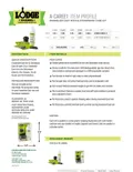 resources of Spec Sheet