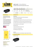 resources of Spec Sheet