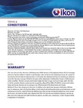 resources of Terms & Conditions - Warranty
