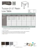 resources of Spec Sheet