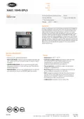 resources of Spec Sheet