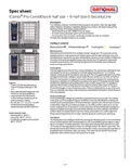 resources of Security Line Spec Sheet