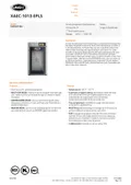 resources of Spec Sheet