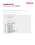 resources of Installation Kit 1559