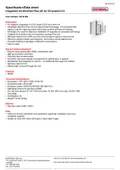 resources of Spec Sheet