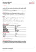 resources of Spec Sheet
