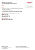 resources of Spec Sheet