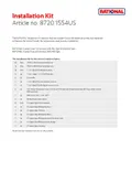 resources of Installation Kit 1554