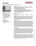 resources of Security Spec Sheet