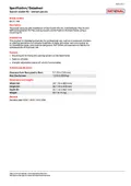 resources of Spec Sheet