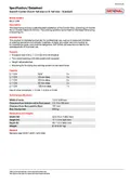 resources of Spec Sheet