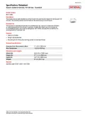 resources of Spec Sheet