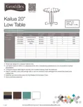 resources of Spec Sheet