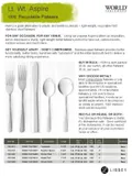 resources of Spec Sheet