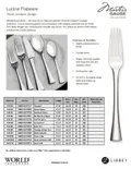 resources of Spec Sheet