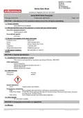 resources of Material Data Safety Sheet – Rinse Agent