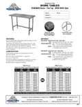 resources of Spec Sheet