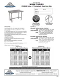 resources of Spec Sheet
