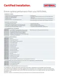 resources of Certified Installation