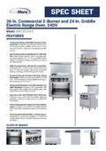 resources of Spec Sheet