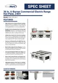 resources of Spec Sheet