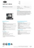 resources of Spec Sheet