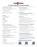 resources of Quotation Accuracy Checklist