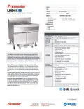 resources of Spec Sheet