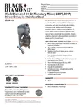 resources of Spec Sheet