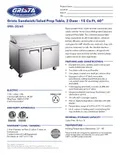 resources of Spec Sheet